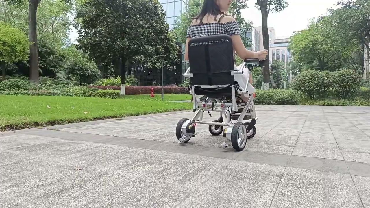 MUNIU MN0022 Ultralight Electric Wheelchair #electricwheelchair #lightweightwheelchair
