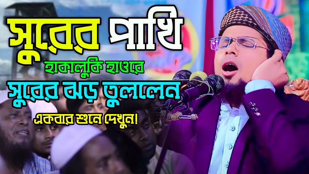 হাকালুকি হাওরে সুরের ঝড় তুললেন দেলোয়ার হোসেন তাহেরপুরী নতুন ওয়াজ delwar hossain taherpuri bangla waz