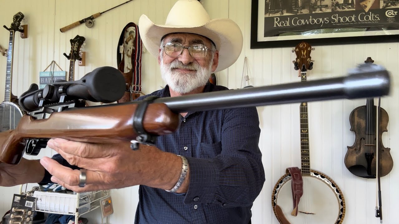 Ruger 44 magnum. Better known back in a day as the Deer stalker.  Check it out