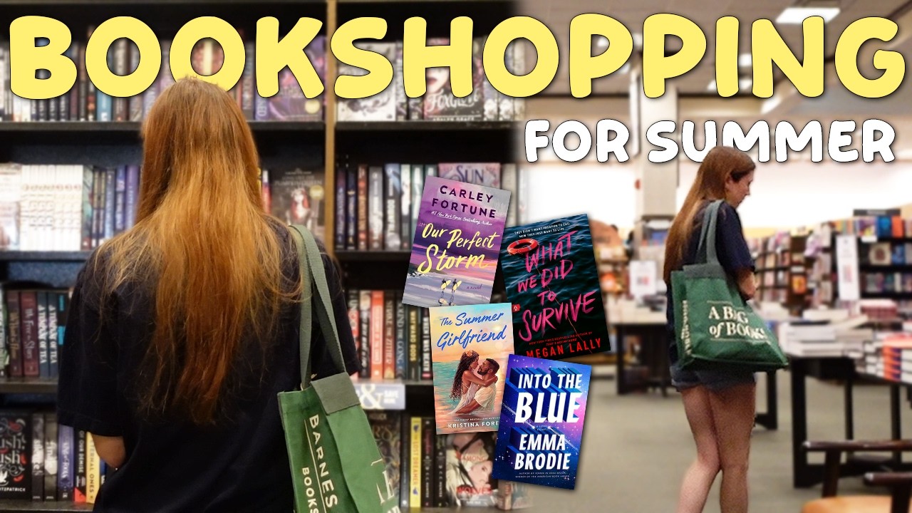 summer book shopping 🏖️☀️📚 (10+ book haul!) 