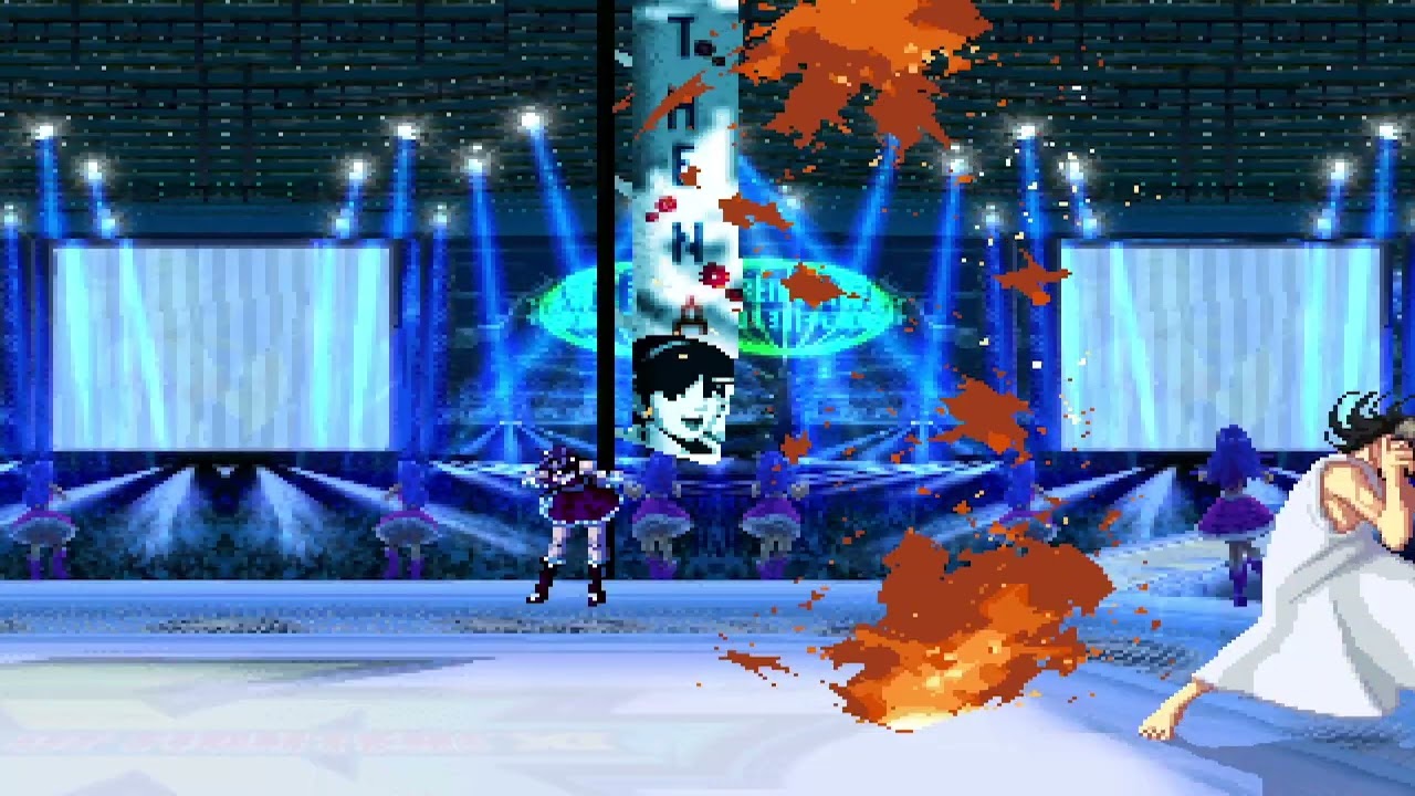 KOF MUGEN Wonderwoman vs Ella
