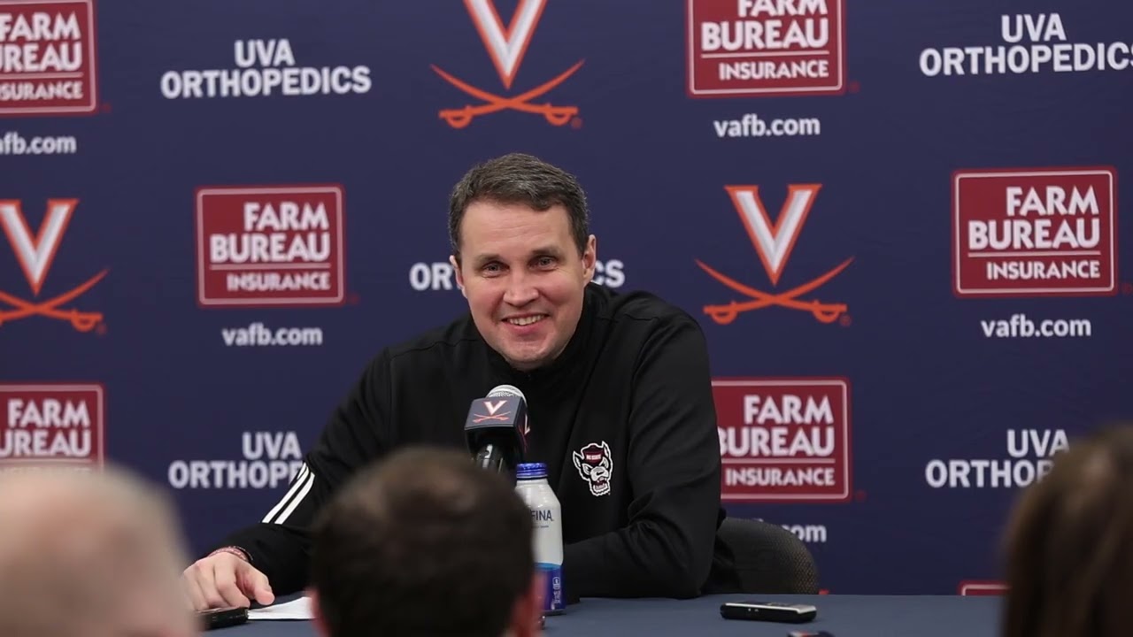 NC State head coach Will Wade post game comments after blowout loss to UVA
