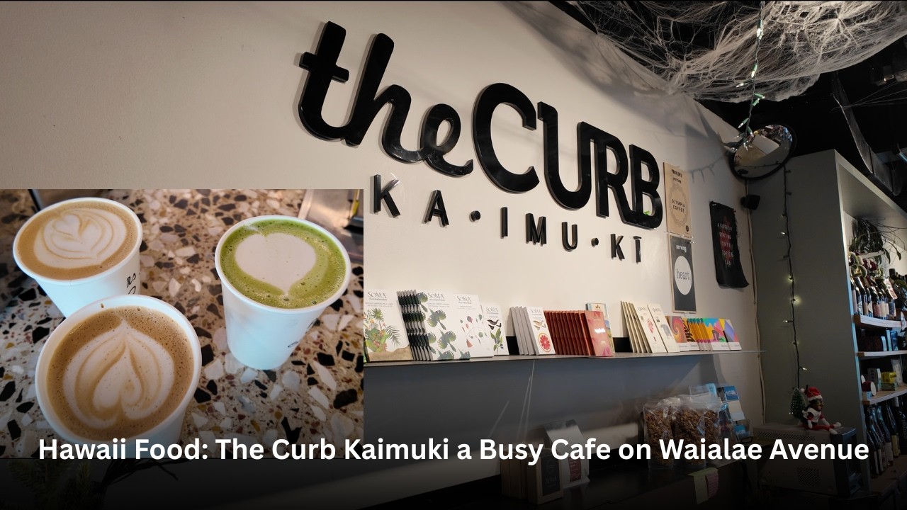 Hawaii Food: The Curb in Kaimuki for Quality Coffee