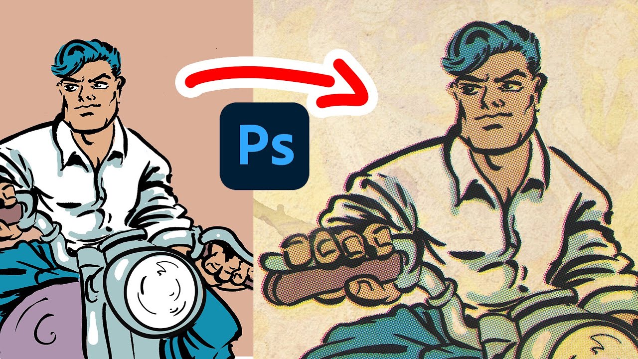 4 способа состарить ваш комикс в стиле ретро в Photoshop, чтобы он выглядел старым