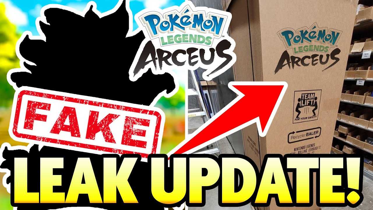 Let's Talk ARCEUS LEAKS! Leak Update for Pokemon Legends Arceus!