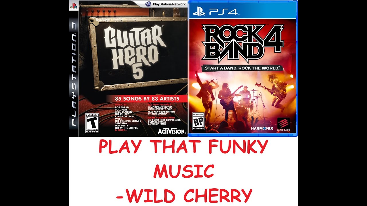 GHvsRB[GH5] Play That Funky Music by Wild Cherry, Expert Guitar