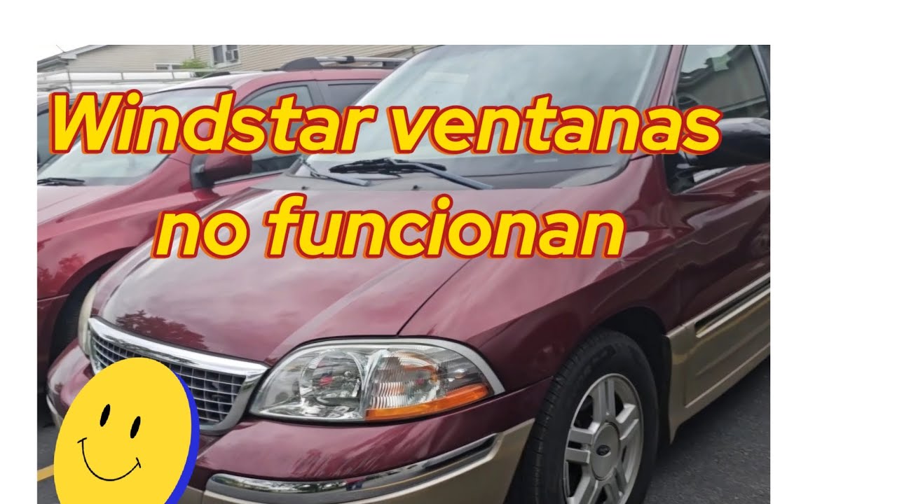 Ford windstar 2000 no funcionan las ventanas.