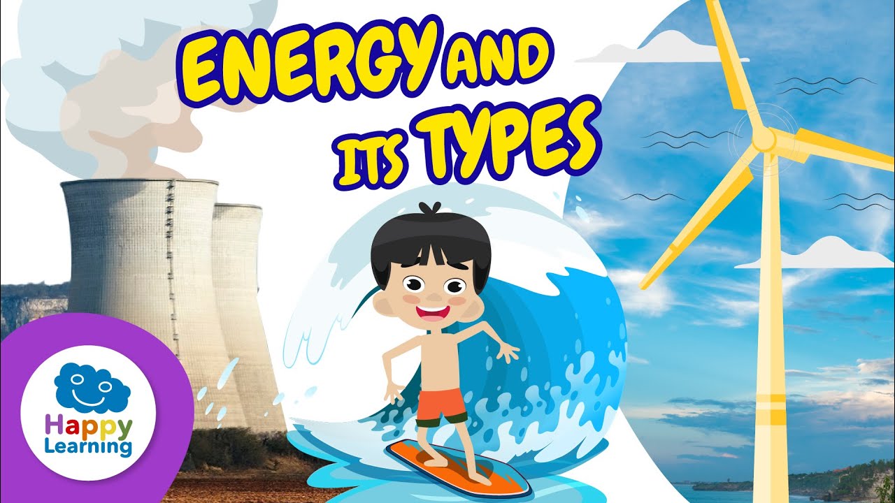 ENERGY AND ITS TYPES⚡: Chemical and Kinetic Energy Explained for Kids 🌟 | Happy Learning