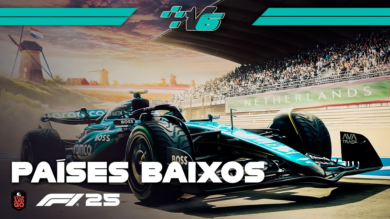 V6 - PAÍSES BAIXOS - ETAPA 5 - F1 AO VIVO - T26 | CAMPEONATO F1
