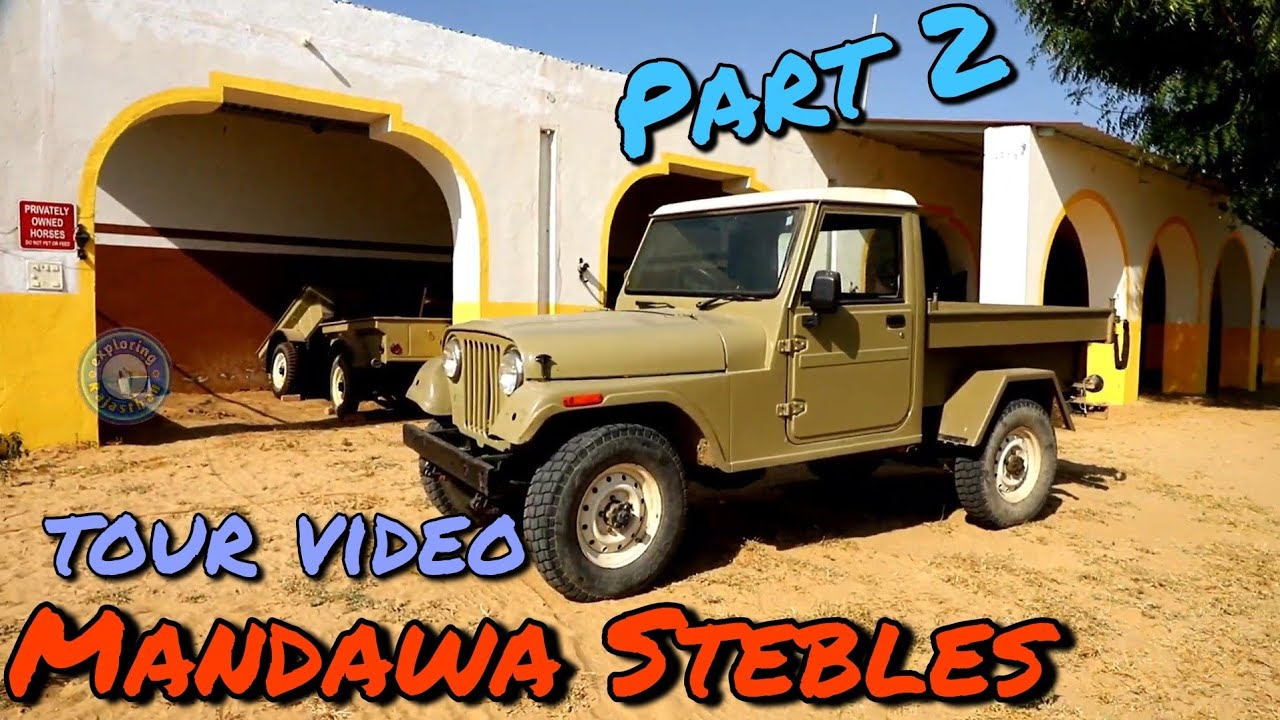 देखते रह जावोगे !!Mandawa Stebles!!  Mandawa Safari !! visit to Mandawa stud farm