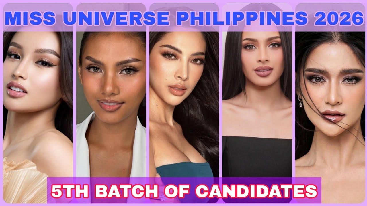 Miss Universe Philippines 2026 | Fifth (5) Batch of Candidates