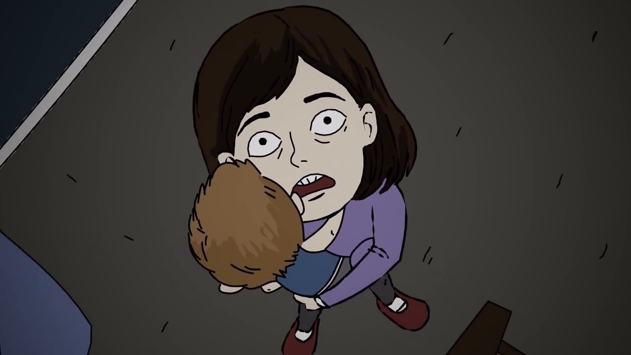 THE CREATURE IN THE ATTIC / TERRIFYING HORROR STORY ANIMATED