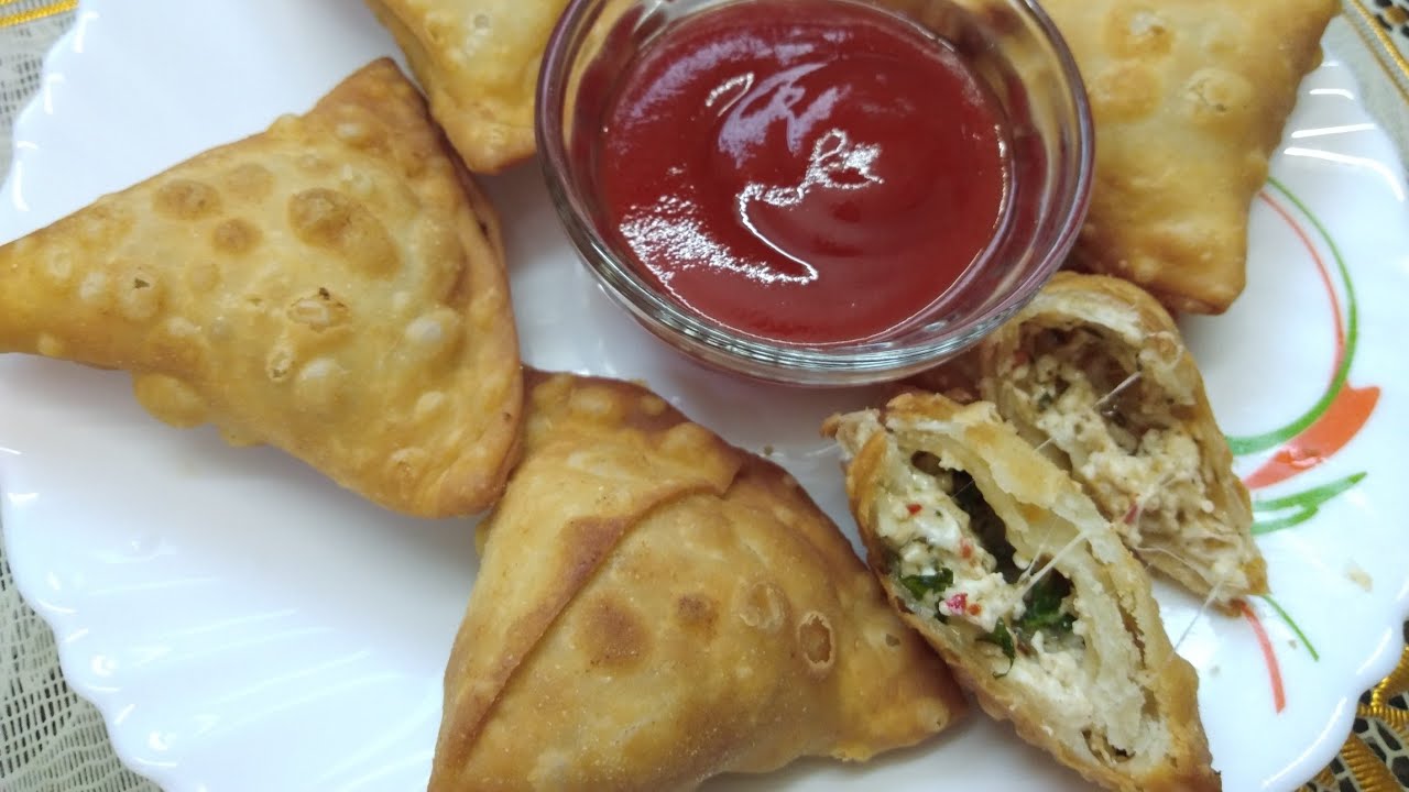 Mini Paneer Cheese Samosa | Mini Samosa Ramzan Special Recipe | Ghare's kitchen