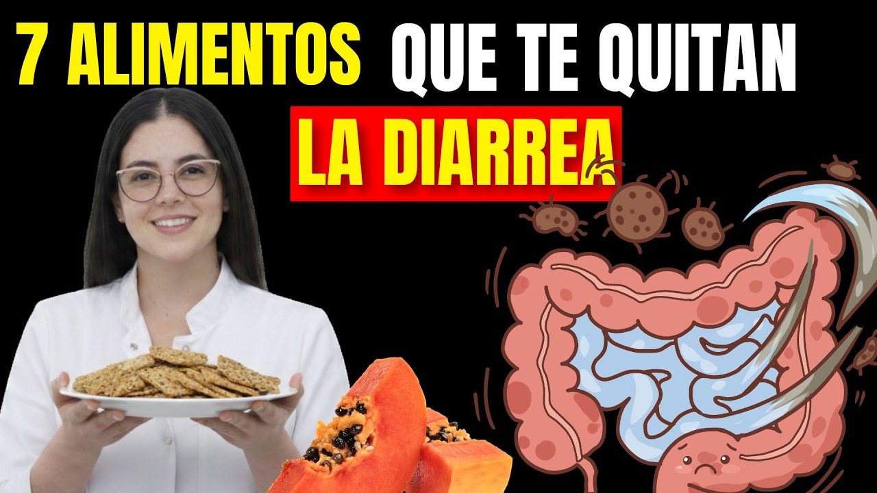 Si Tienes DIARREA Frecuente, Tu Colon Podría Estar Enviando Esta Señal, 7 ALIMENTOS NATURALES