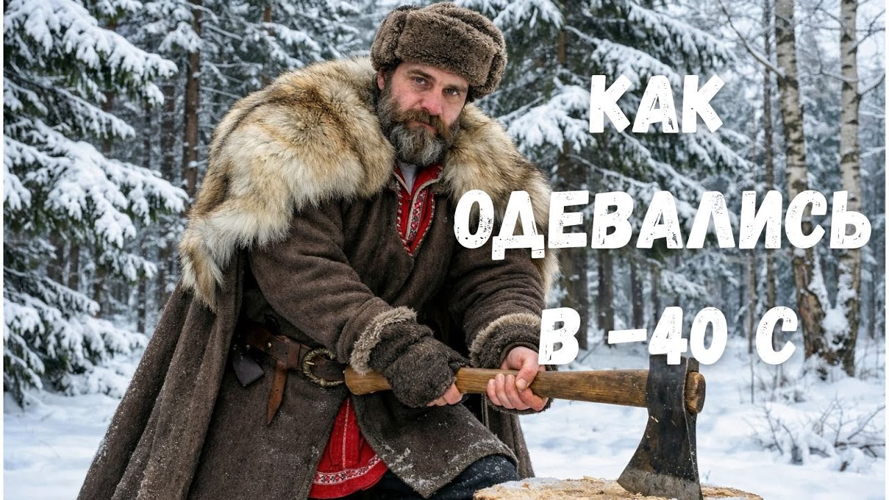 Как в Средние века не замерзали в -40 С без современных курток за 500 $.