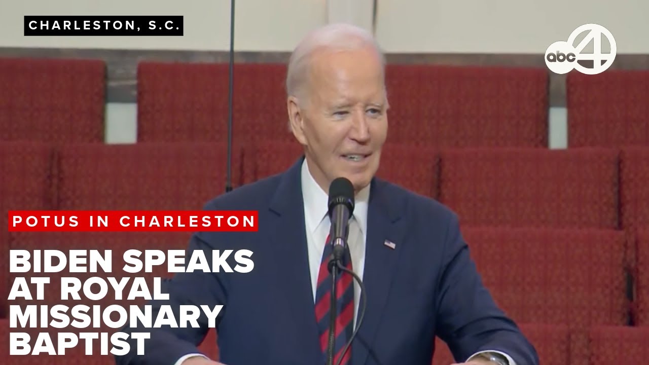 President Biden speaks at Royal Missionary Baptist Church