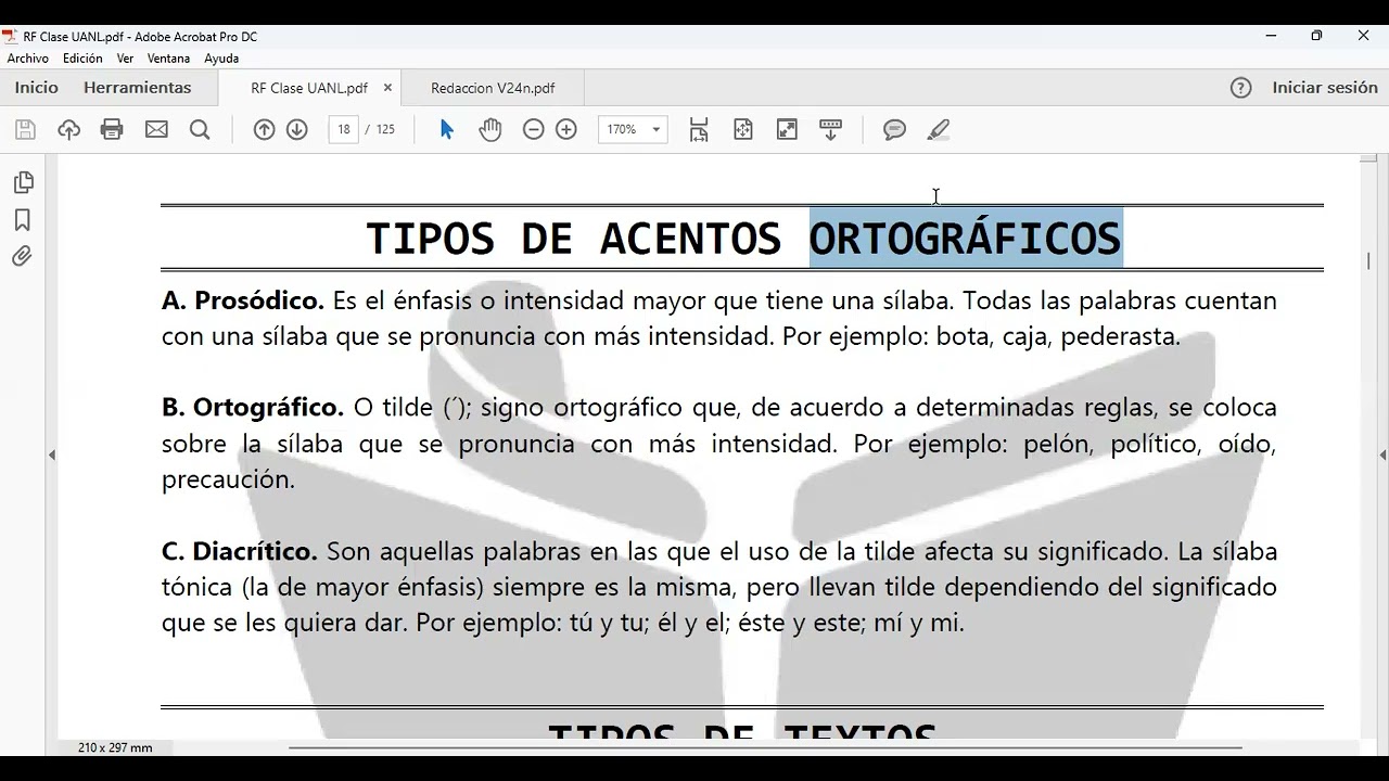 Curso Rumbo a la Facultad / Redacción indirecta s3-2 / 28-02-26