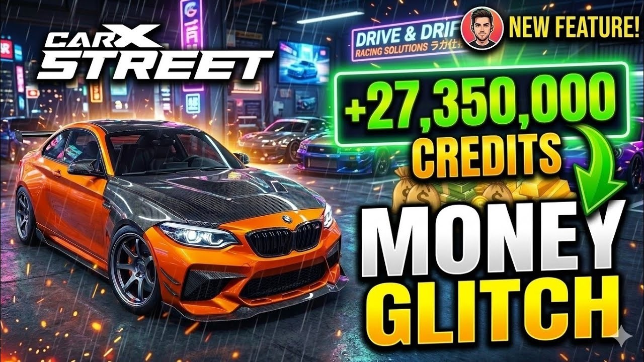 CarX Street НОВЫЙ баг с деньгами и золотом