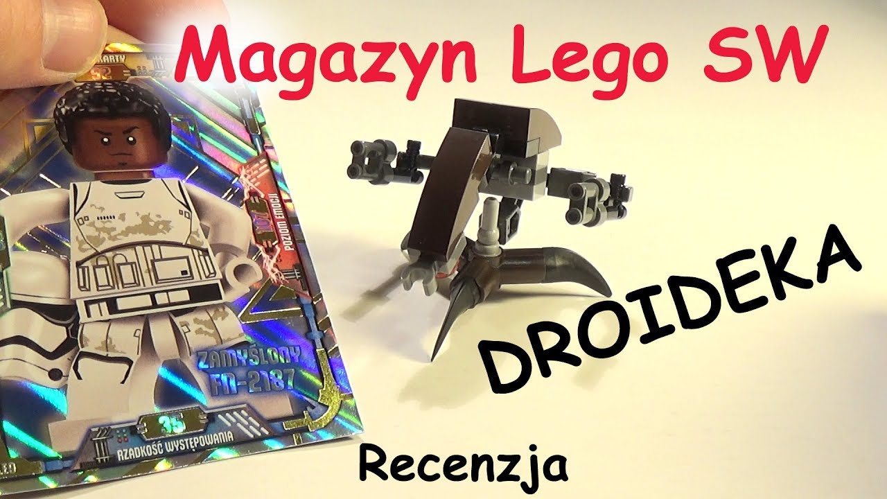 Magazyn Lego Star Wars - Droideka - 11 / 2018 - Recenzja