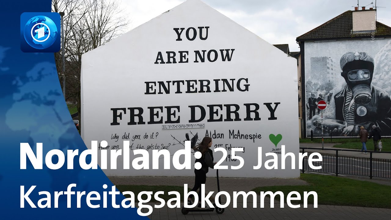 25 Jahre Karfreitagsabkommen: Gräben in Nordirland bleiben tief