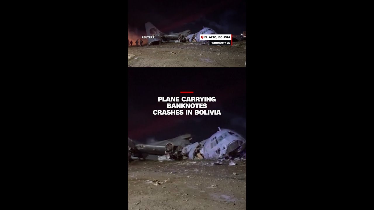 Plane carrying banknotes crashes in Bolivia