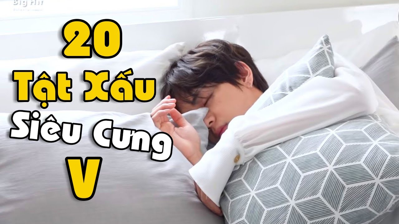 20 Super Cute Bad Habits of V (BTS)