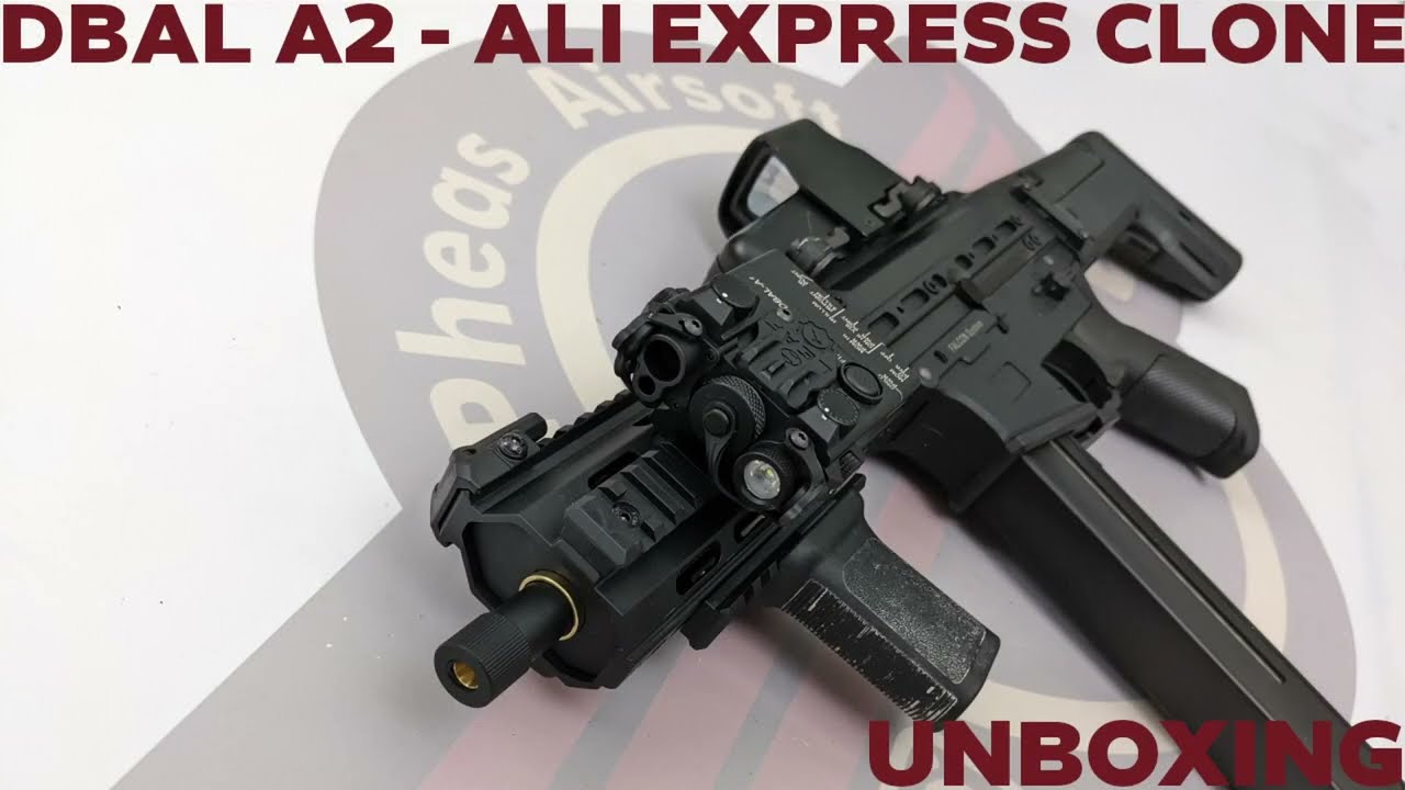 [UNBOXING] DBAL A2 flashlight and laser - Ali Express Clone but will it impress
