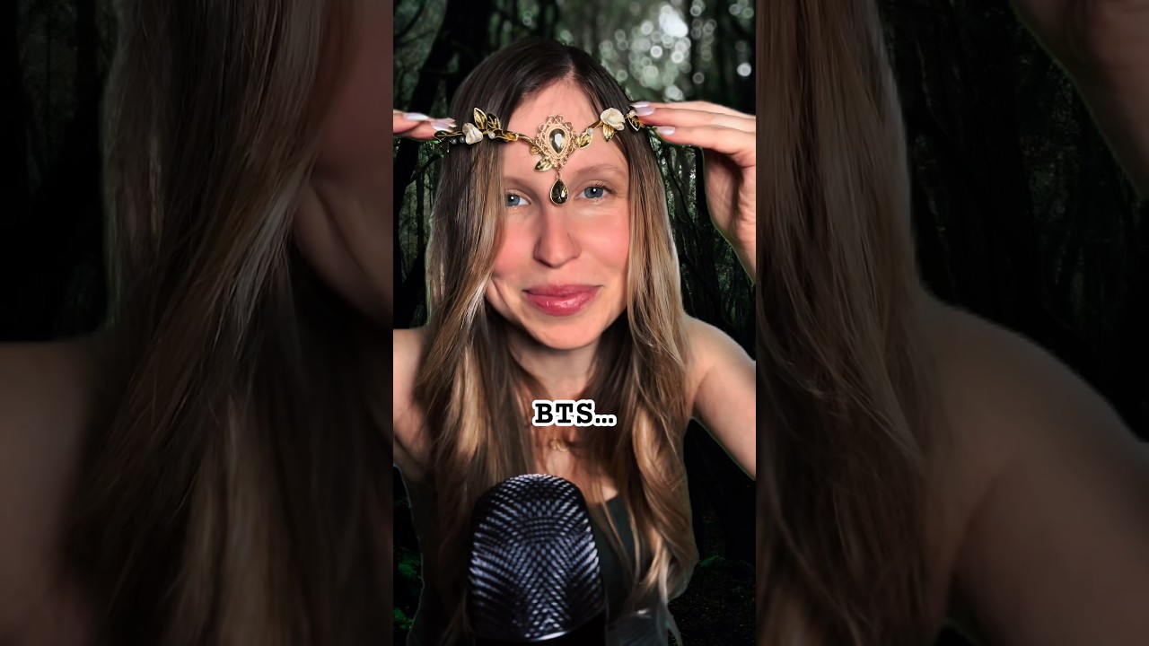 ASMR Behind The Scenes Of A Fantasy Roleplay&hellip; #asmrroleplay #greenscreen #asmrbts #fantasy