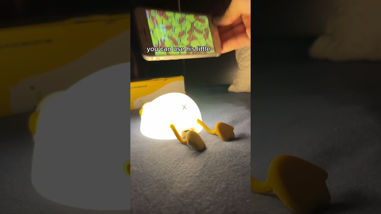 Trust Me When I Say He&rsquo;s Squishy 🐥 #ducky #lamp