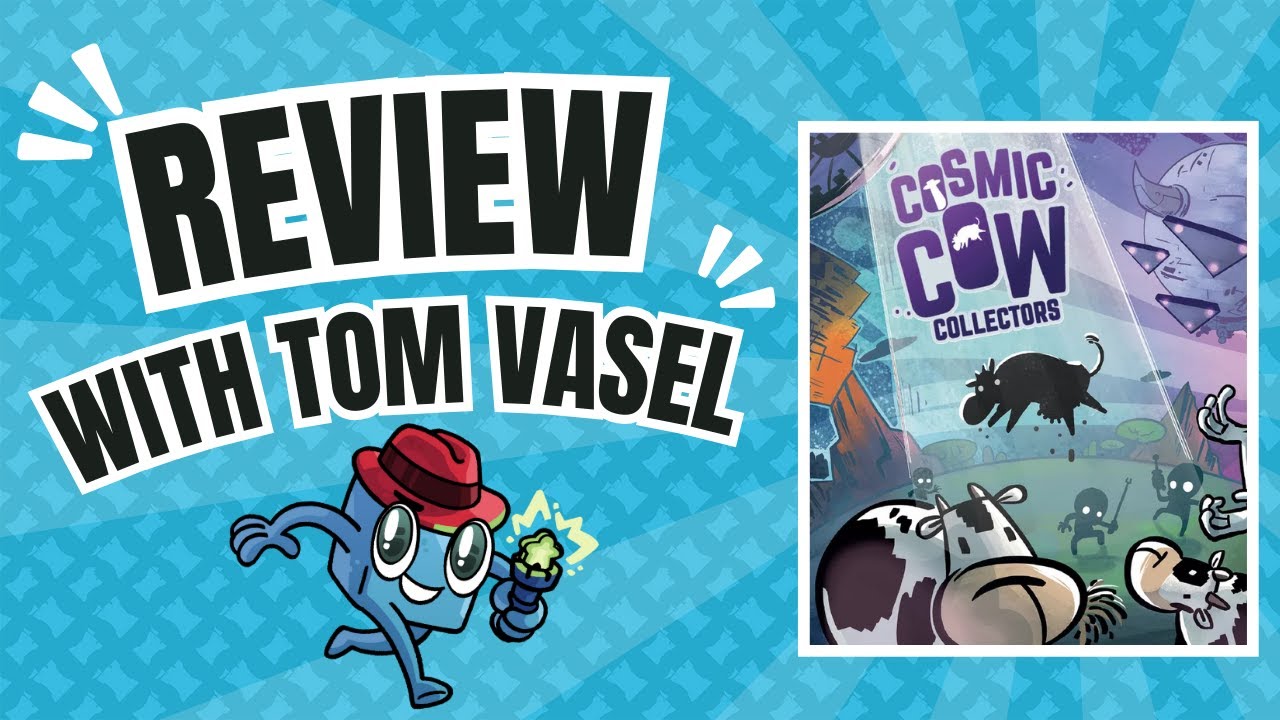 Cosmic Cow Collectors Review:  Quick Take with Tom Vasel