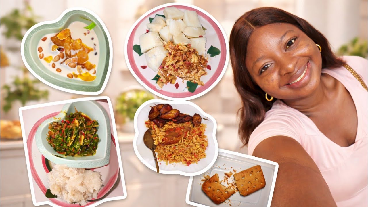 What i eat in a Week as a single girl  Living alone in Nigeria | Living alone diaries #12 