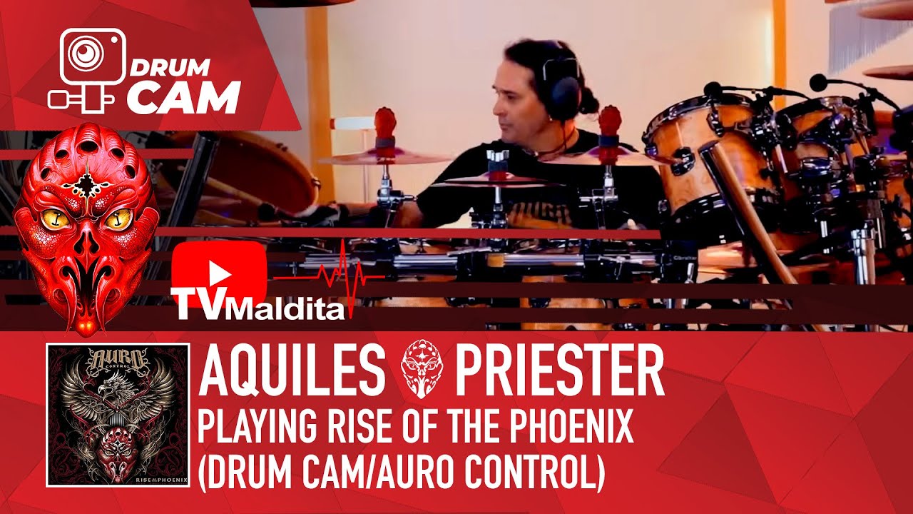 TVMaldita Presents: Aquiles Priester playing Rise of the Phoenix (Drum Cam/Auro Control)