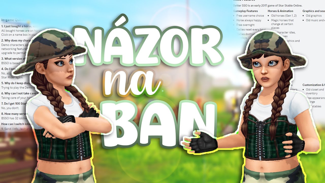 Star Stable Online I BAN VE HŘE & BSSO