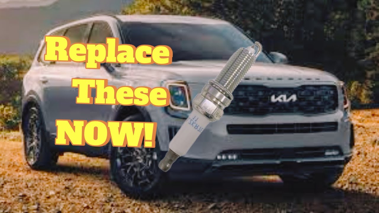 Замена свечей зажигания на Kia Telluride!