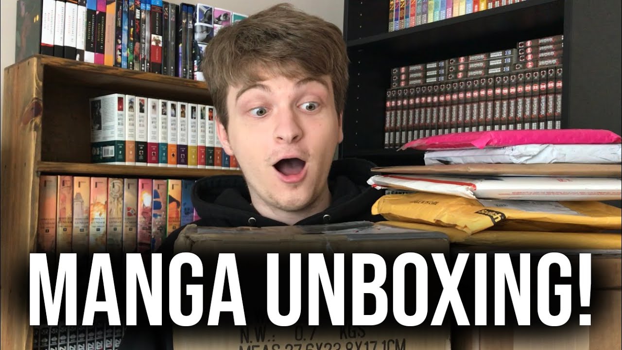HUGE Manga Haul Unboxing! | SO MANY PACKAGES! (March 2021)