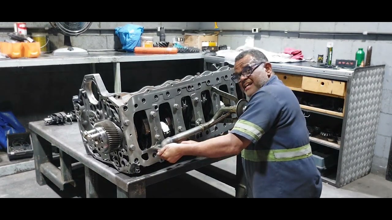 PARTE 01 MONTANDO MOTOR FPT CURSOR 13 IVECO COLOCANDO PESCADOR DE ÓLEO 🪔 E CARTER