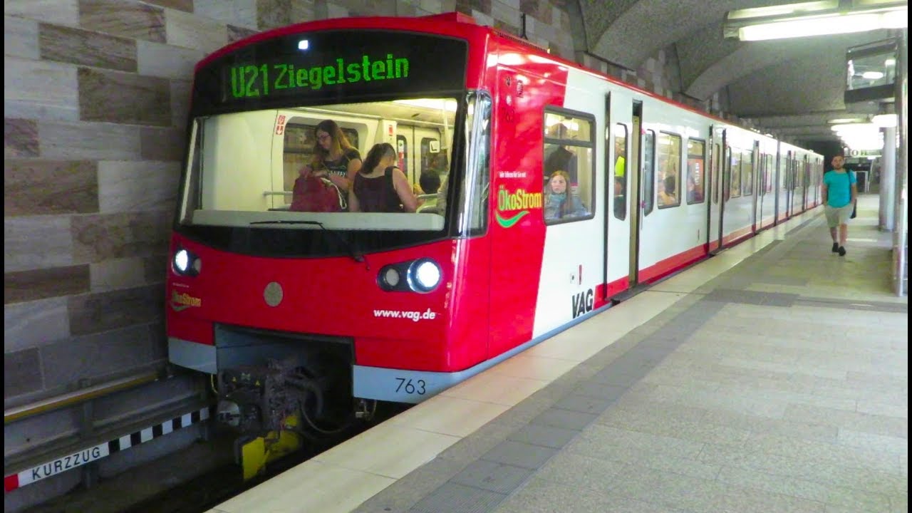 [Nuremberg] Metro DT3/DT3-F - Opernhaus (U-Bahn U21/U2/U3)