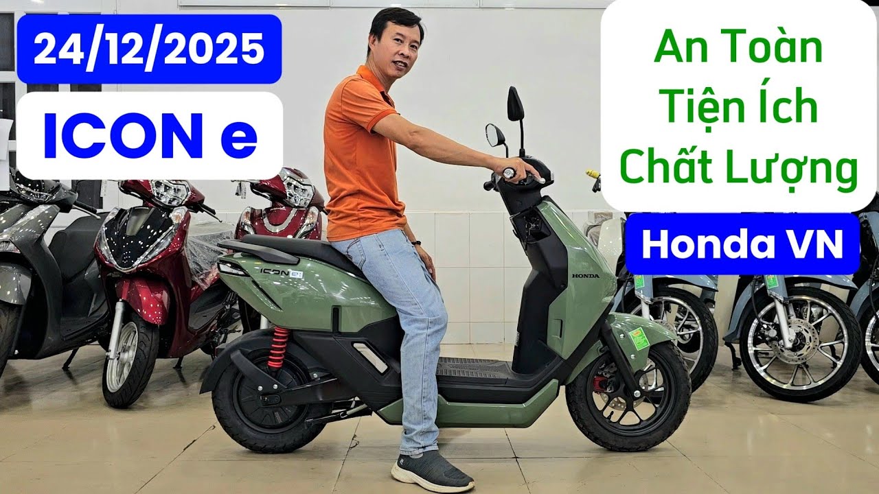 Sale 10TR Honda ICON e: yên tâm SẠC tại nhà. Xe máy điện thương hiệu Honda.Khải Phạm #icon #icone 