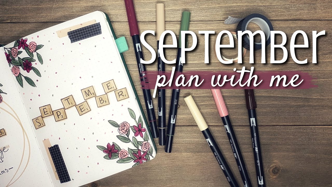 PLAN WITH ME | September 2020 | Bullet Journal