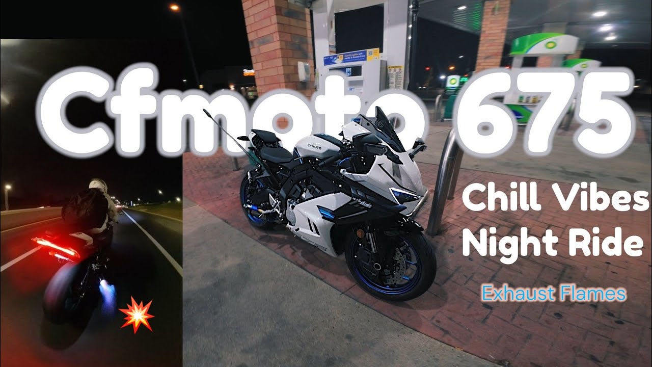 Cfmoto 675 | Выхлопные газы | Охлаждающие вибрации | Охлаждающая поездка