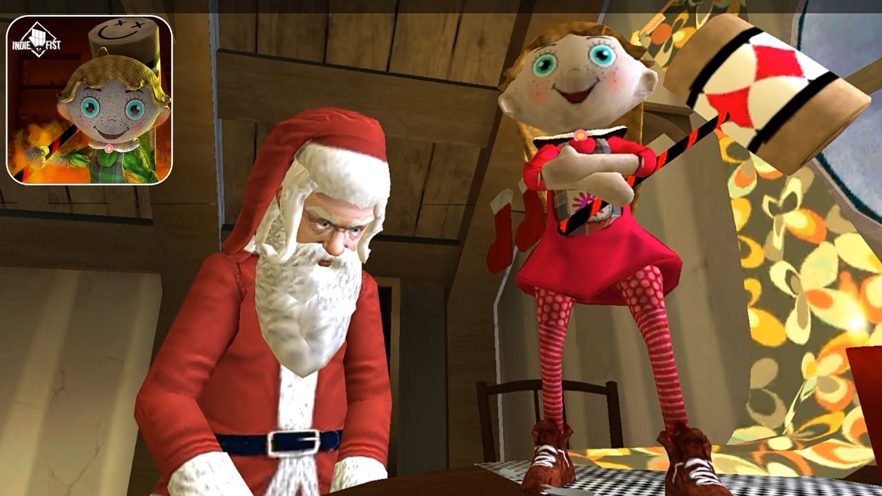 Scary Doll:Horror in the House - Gameplay Walkthrough - New Christmas Update PART 2 (iOS, Android)