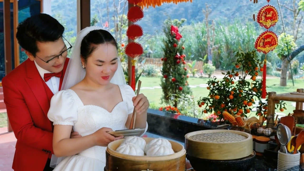 Full video Jack and Tu Tien travel in spring, happily together forever