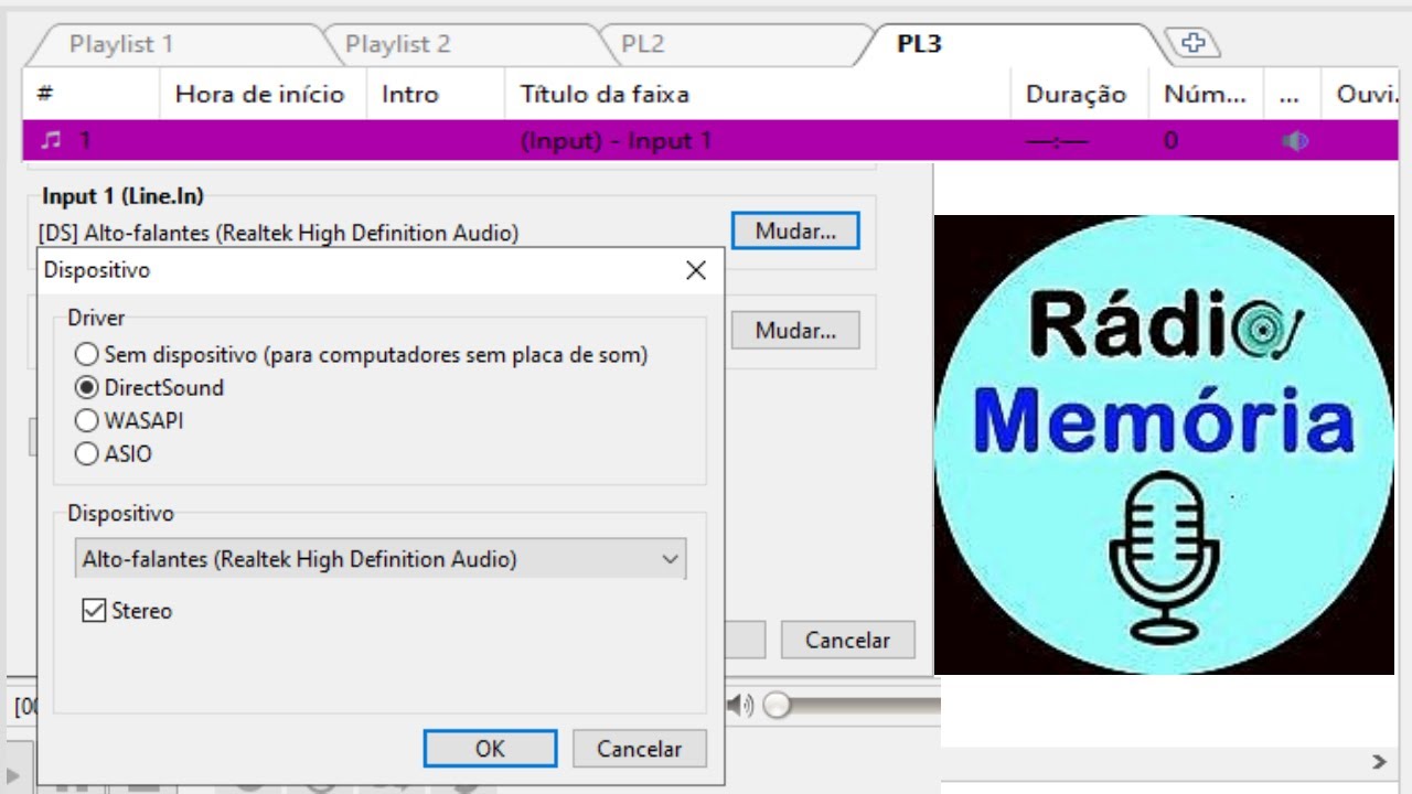 COMO USAR A ENTRADA INPUT DO RADIO BOSS, PARA TRANSMIR AUDIOS De Vídeo, Telegram, WhatsApp ou outros