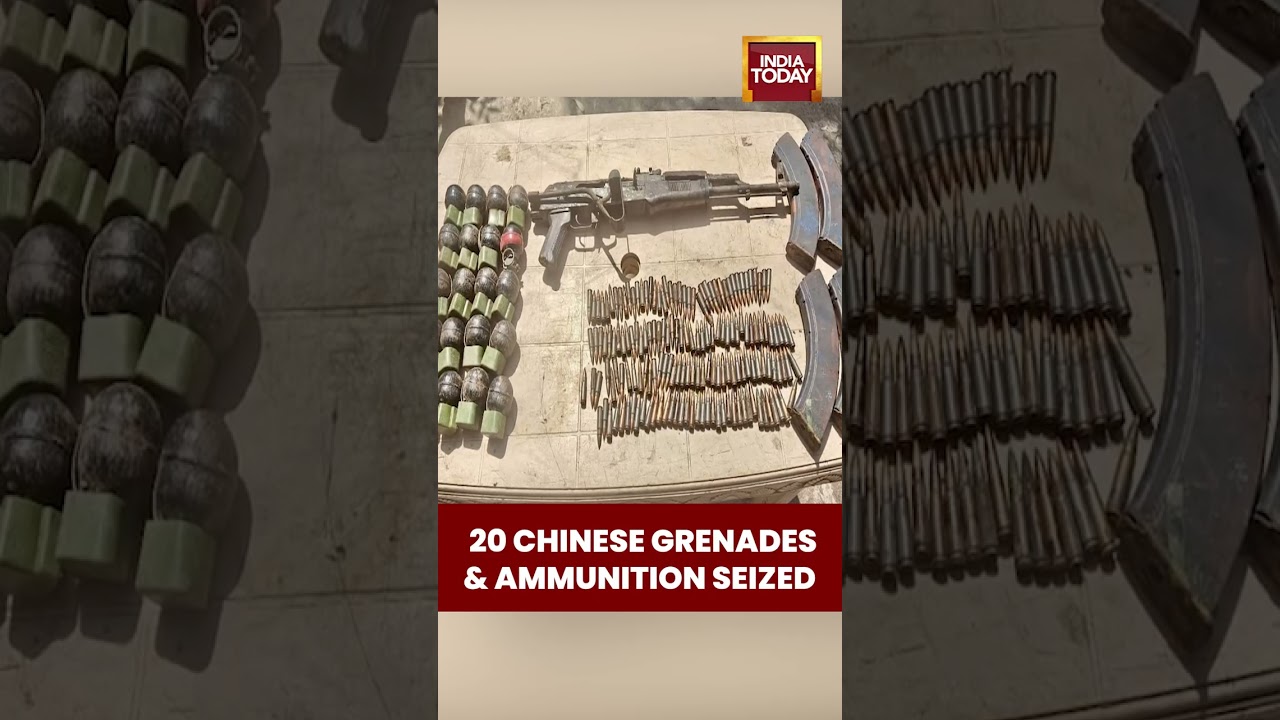 J&K Terror Plot Foiled: Forces Seize 20 Chinese Grenades, Ammunition in Poonch | India Today News
