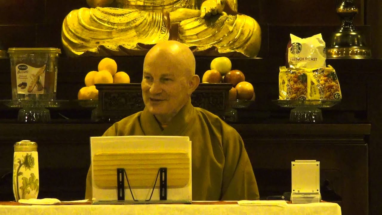 Ven. Dhammadipa Thomas Meditation Retreat - 10/14/2012 Evening Talk