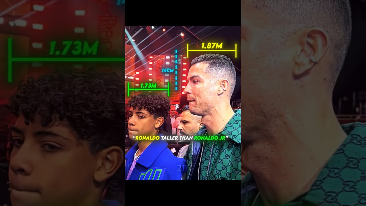 Ronaldo Jr Height Transformation 😱🔥