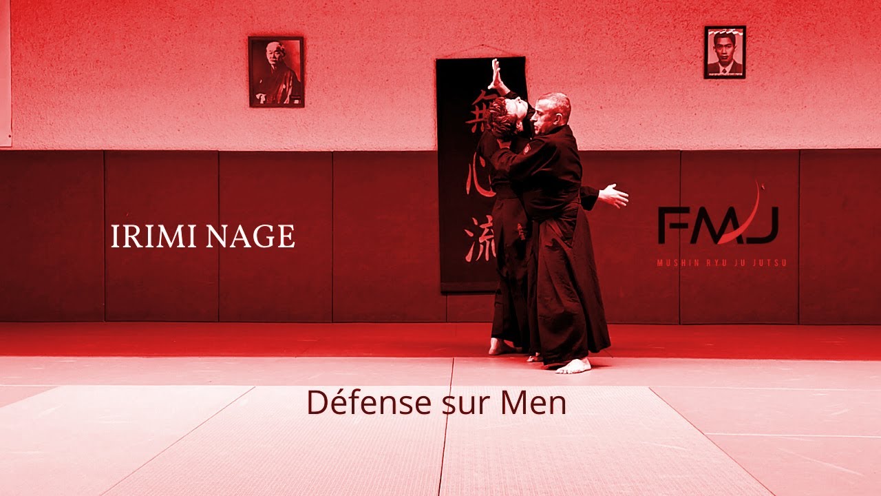 Mushin ryu ju jitsu: Men, Irimi nage.