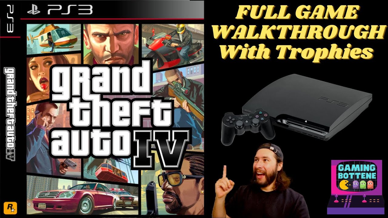 GTA IV - Full Game Walkthrough (PS3) with trophies. #gtaivgameplay #gtaivcompleteedition #gta4 #gta