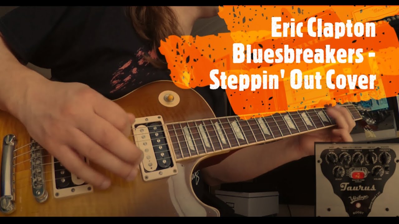 Steppin' Out - John Mayall and The Bluesbreakers with Eric Clapton Cover