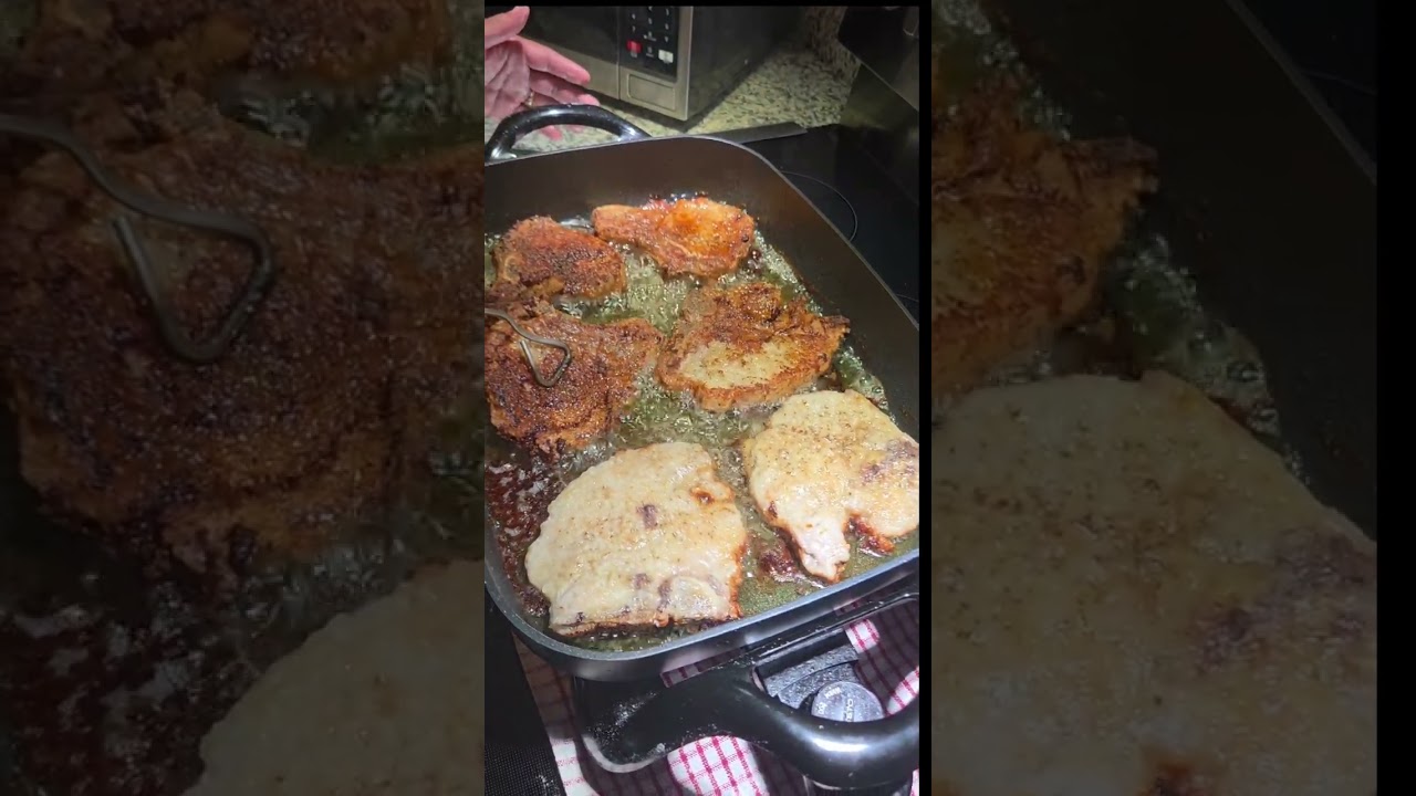 The best dam smothered pork chops ever